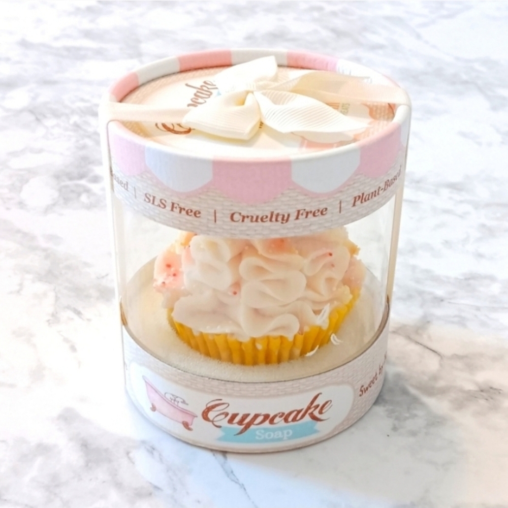 Adorable Cupcake Soap - Handcrafted & New Condition!